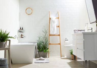 Giải pháp trang trí nội thất phòng tắm nhỏ hẹp